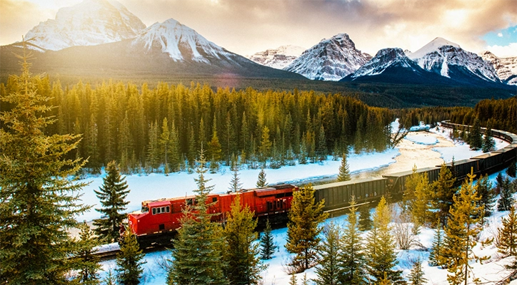 best winter tourist places in canada