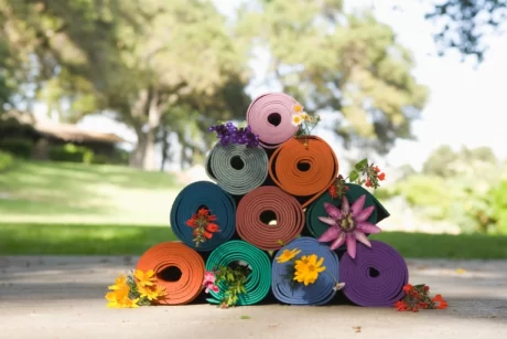 Best mat for a hot yoga session